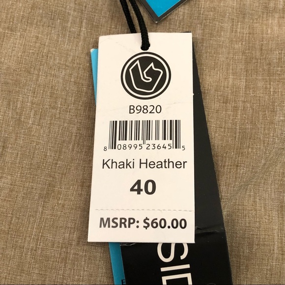 Burnside Hybrid Stretch Khaki Heather Surf Swim Trunks Board Shorts Men’s 40 - Picture 7 of 8